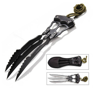 10" Carbon Steel Fantasy Hunting Claw Knife