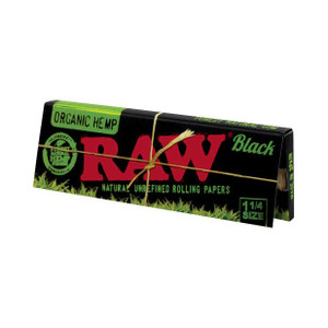 RAW Black Organic Rolling Papers