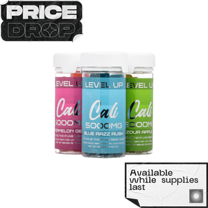 Cali Extrax Level Up THC-A Gummies, 5000mg