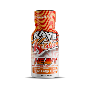 Rave Kratom Heavy Target Shot, 60ml