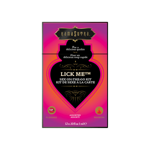 Kama Sutra Lick Me Sex On-The-Go Kit