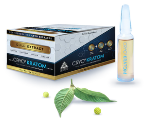 Cryo Kratom Gold Shot, 7ml