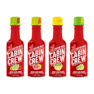 Cabin Crew Red Eye Caffeine Infused Alcohol Drink Flavor Enhancer, 50ml *Contains Alcohol*