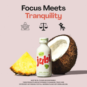 Jubi Relax Kava + Kratom Shot, 2oz