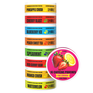 LyvWel Caffeine Pouches, 72mg