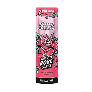 Blazy Susan King Size Rose Cones, 2pk
