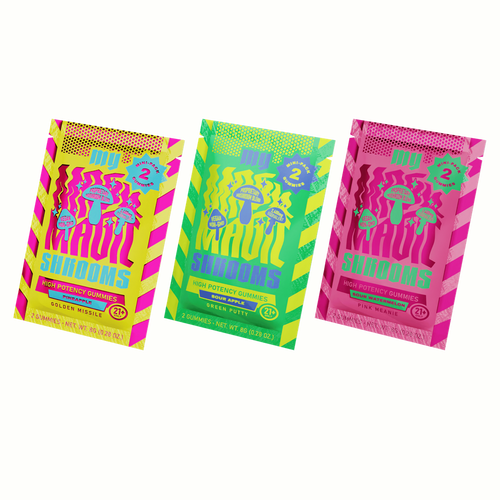 My Magic Shrooms Gummies Sachet, 2pk/2400mg My Magic Shrooms Gummies Sachet, 2pk/2400mg