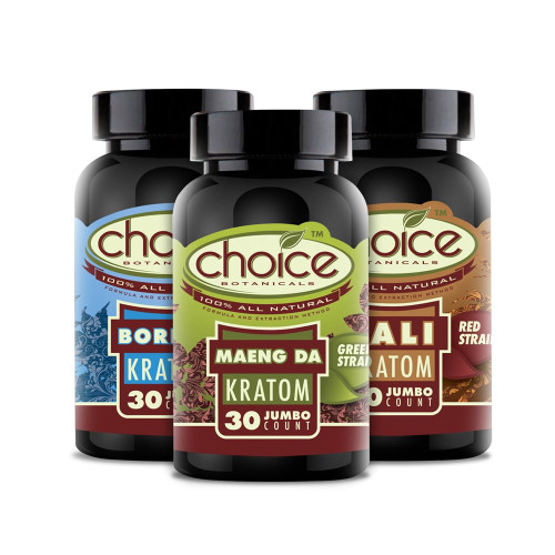 Choice Botanicals Jumbo Kratom Capsules, 30CT Choice Botanicals Jumbo Kratom Capsules, 30CT