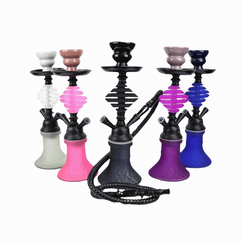 Zebra Smoke Henry 12 Inch Single Hose Hookah