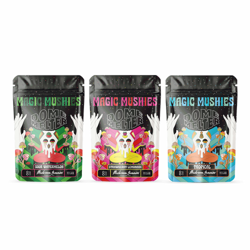 Domemelter Mushroom Gummies Domemelter Mushroom Gummies