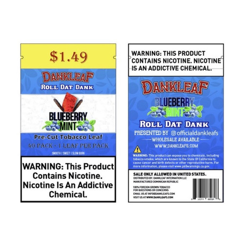 DankLeaf Pre-Cut Tobacco Leaf, 1 for $1.49