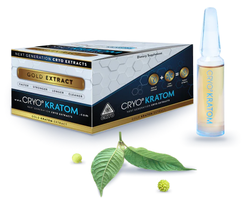 Cryo Kratom Gold Shot, 7ml