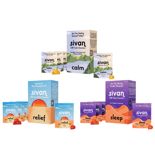 Sivan Full Spectrum CBD Gummies, 5pk