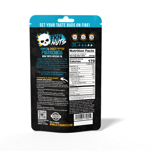 FKN Nuts Pistachios, 3oz FKN Nuts Pistachios, 3oz