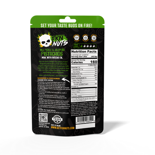 FKN Nuts Pistachios, 3oz FKN Nuts Pistachios, 3oz
