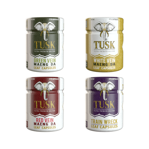 Tusk Kratom Capsules, 275CT