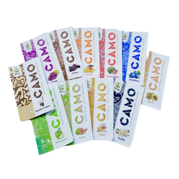 Camo Natural Leaf Wraps, 5pk