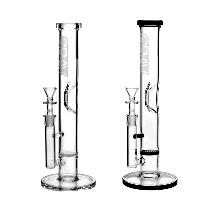 GRAV Medium Straight Base with Disc Water Pipe*