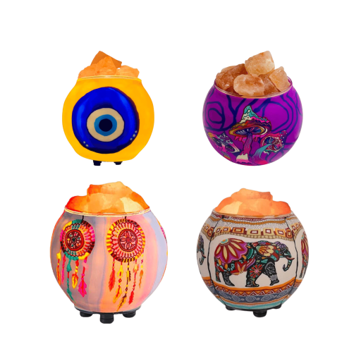 Himalayan CrystalLitez Artisanal Salt Lamp Diffuser