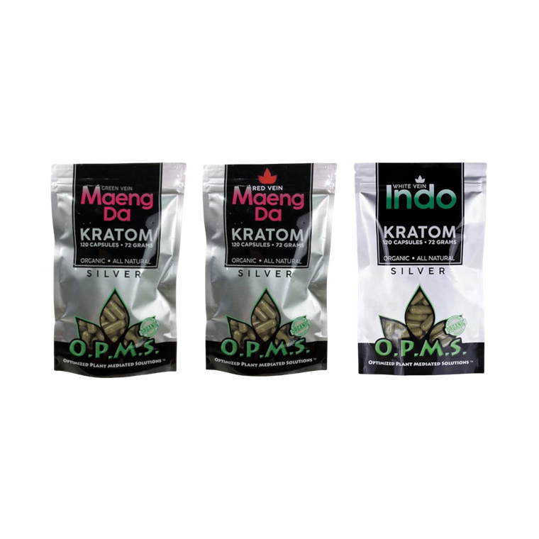 OPMS Silver Capsules, 120CT/72g