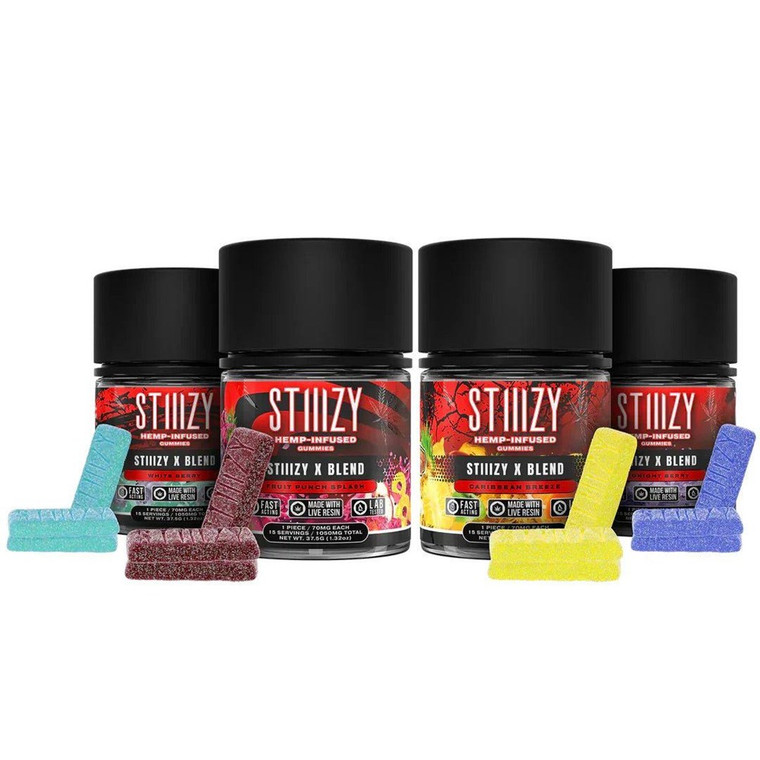 Stiiizy X-Blend Gummies, 1050mg