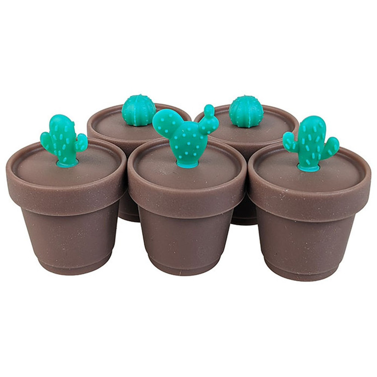 Baby Cactus Silicone Container, 5ml