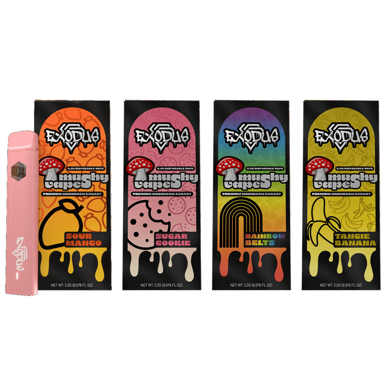 Exodus Mushy Vapes Disposable, 2.2g*