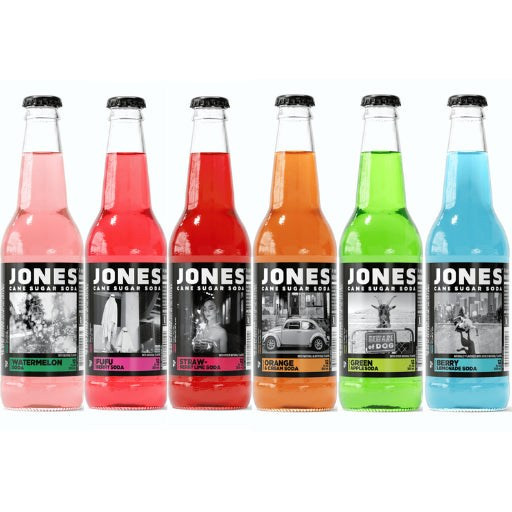 Jones Cane Sugar Soda, 12oz