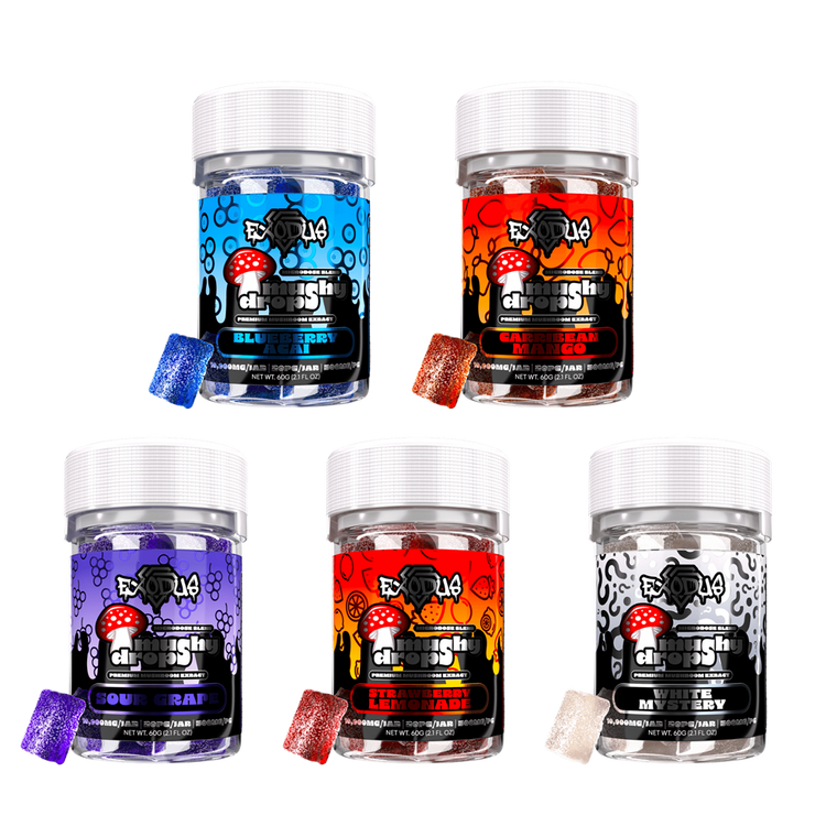 Exodus Mushy Drops Gummies, 10000mg*