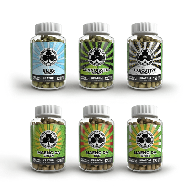 Club13 Kratom Capsules, 25CT