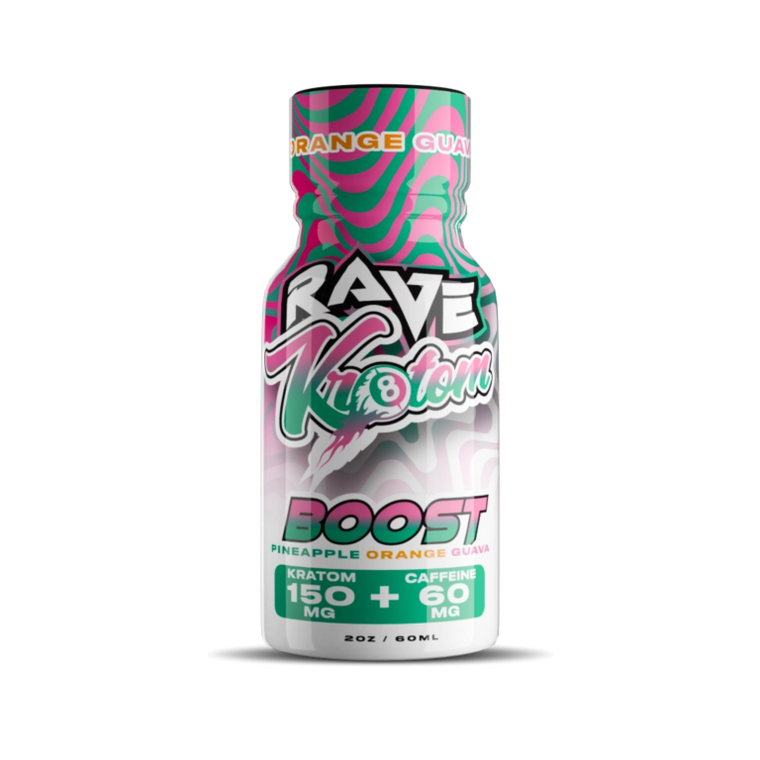 Rave Kratom Boost Target Shot, 60ml