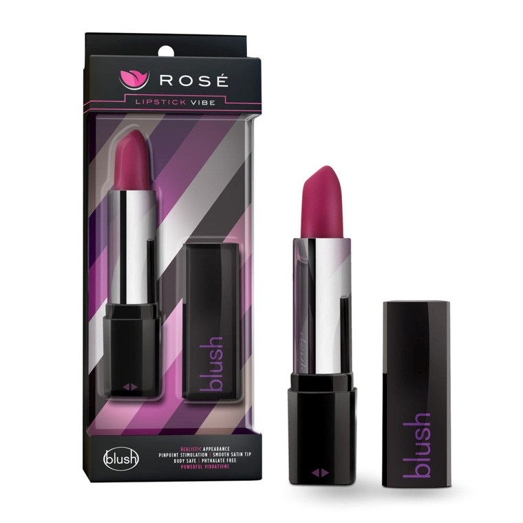 Blush Rose Lipstick Vibe Mini Vibrator