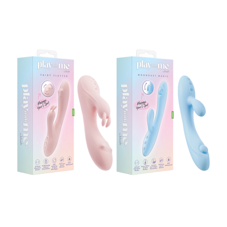Blush Play With Me Rabbit Vibrator