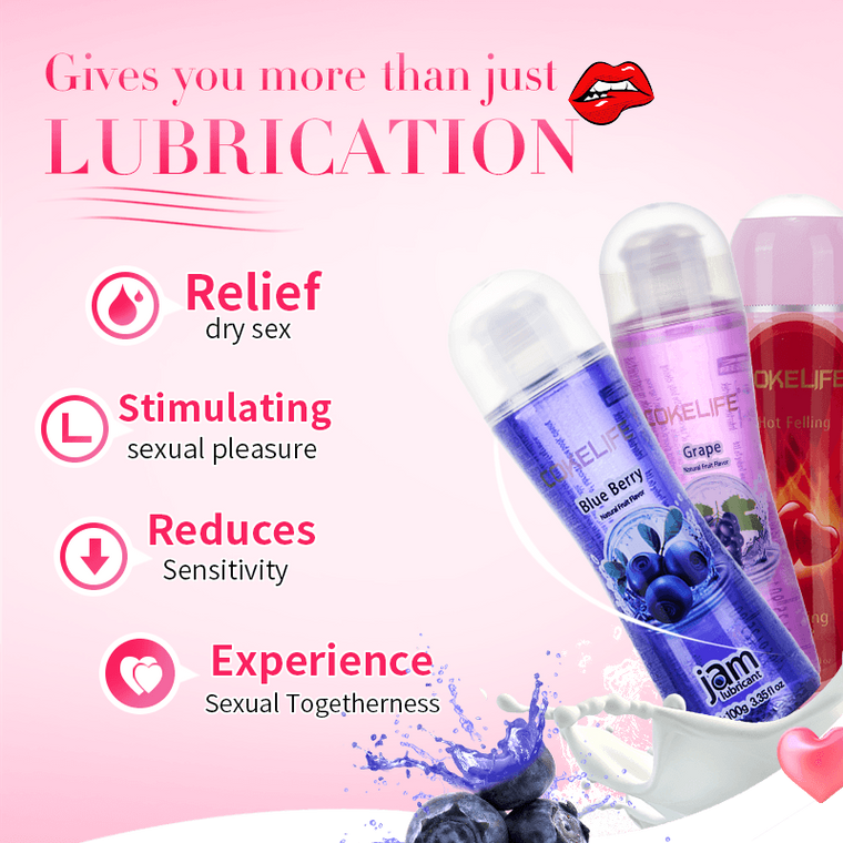 Pure Envy Fruit Flavored Lubricant, 100g