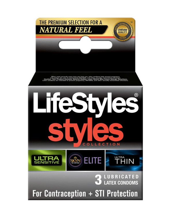 LifeStyles Styles Collection Condoms