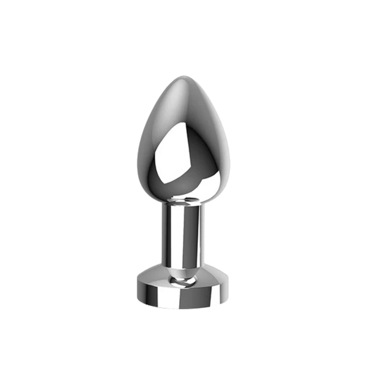 Pure Envy Stainless Steel Remote Vibrating Anal Plug