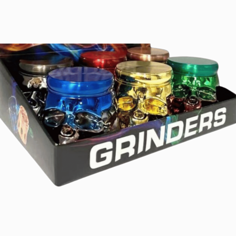 Grinder - Metallic Skull