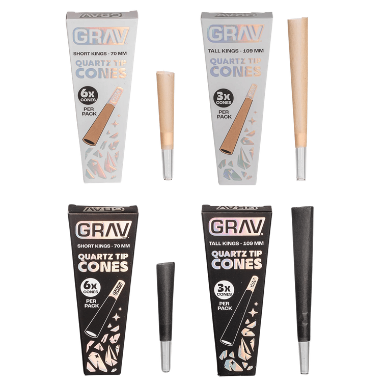GRAV Quartz Tip Pre-Rolled Cones