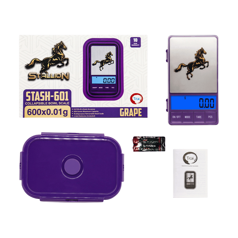 Stallion Stash-601 Retractable Bowl Scale (600g x 0.01g)