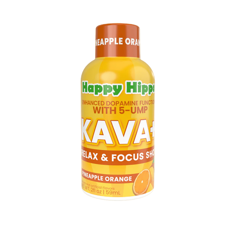 Happy Hippo Kava+ Shot with 5-UMP, 60ml