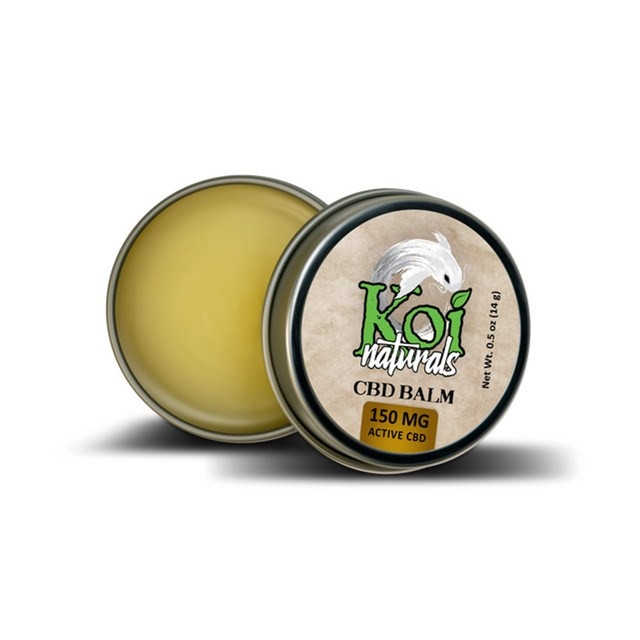 Koi Naturals Travel Size CBD Balm, 0.5oz