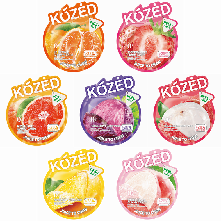 Kozed Peelable Gummy Candy, 75g