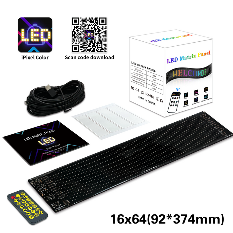 Bluetooth LED Matrix Panel