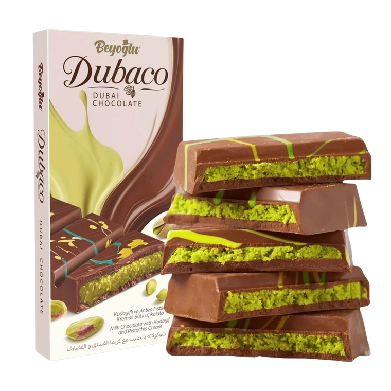 Beyoglu Dubaco Dubai Chocolate Bar, 200g