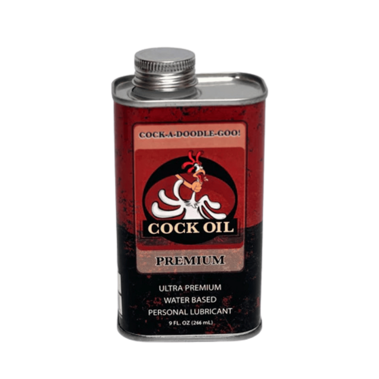 Cock Oil Water Based Premium Lubricant, 9oz