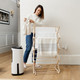 MeacoDry Arete Two 20L Dehumidifier-Air Purifier, 2nd gen, drying laundry