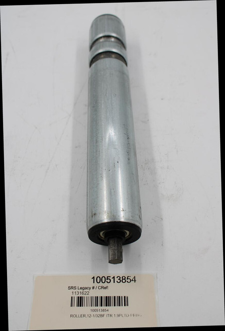 779000 
 100513854 
 SRS Legacy # / CRef: 
 1131622 
 100513854 
 ROLLER, 12-1/32BF ITR 1.9PLTD-PRBG