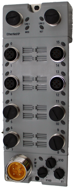 INK 
 LINK 2 
 EtherNet/IP 
 MOD 
 NET 
 0 
 15 
 4 
 2 
 13 
 2 
 4 
 11 
 C 
 6 
 9 
 7 
 8 
 0 
 P 
 2 X10 
 R 
 4 
 X100 
 X1