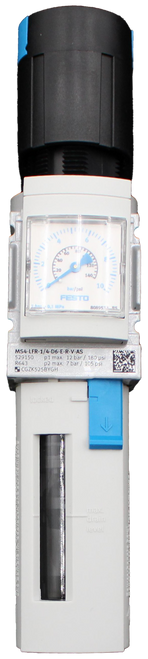 140 
 bar/psi 
 FEST 
 808953-95 
 MS4-LFR-1/4-D6-E-R-V-AS 
 PI max: 12 bar / 180 p 
 CGZKsz- PZ max: 7 bar / 105 psi 
 locked 
 level