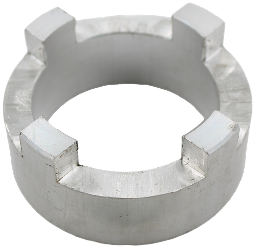100673583 
 SRS Legacy # / CRef: 
 DPP-1206819 
 100673583 
 BRNG SPACER PART, VERTICAL BELT BOTTOM 
 ALUMINUM 6061, 50.8 mm × 50.8 mm × 23.2 mm